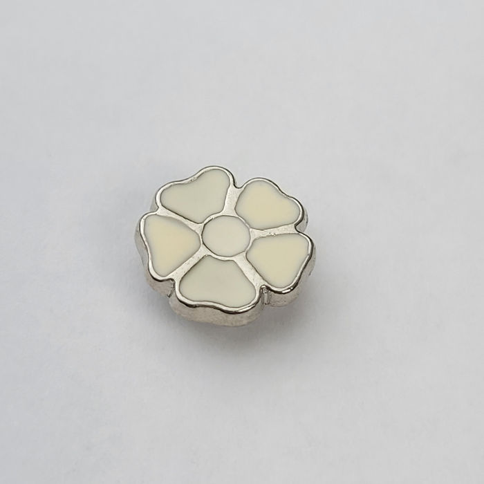 6008 - REBITE DE BOTAO JEANS BRANCO - PACOTE COM 500 UNIDADES