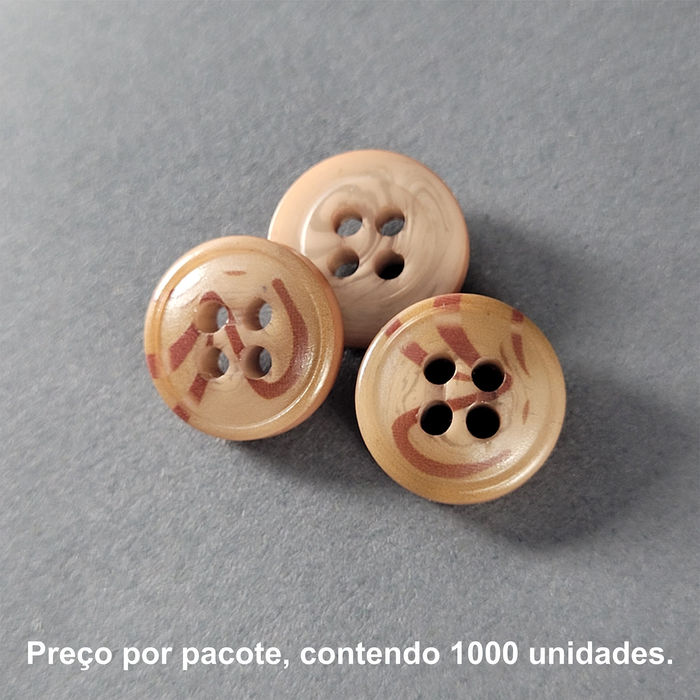 PRO 444 - BOTÃO - PACOTE COM 1000 UNIDADES