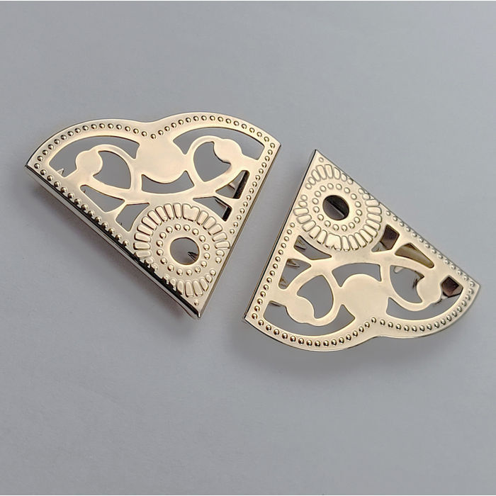 8046 - PONTEIRA GOLA CAMISA DOURADO - PACOTE COM 1000 UNIDADES