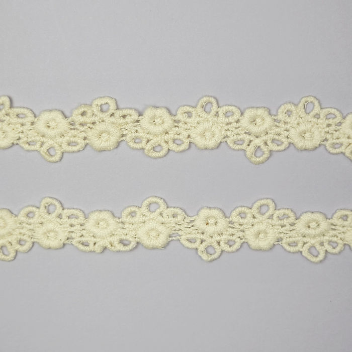 RG 1016 - RENDA GUIPIR OFF WHITE - PREÇO POR PACOTE