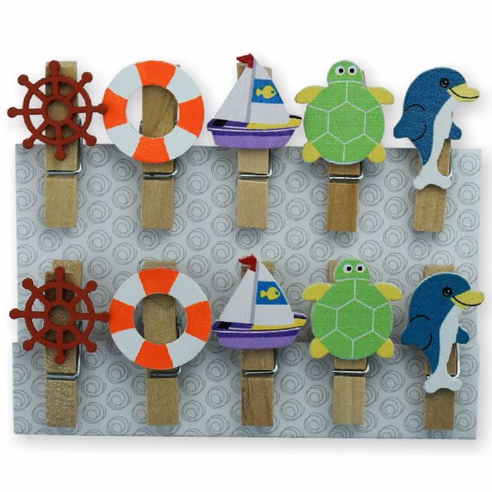 100.012 GRAMPO DECORATIVO COM 10 UNIDADES