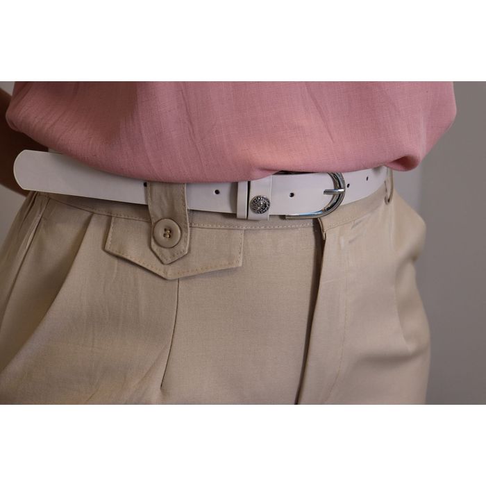 Short Maxma Linho Feminino Cor Nude