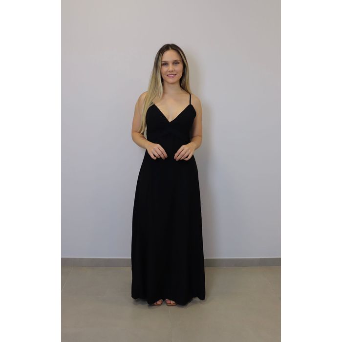 Vestido Bellina Feminino Cor Preto