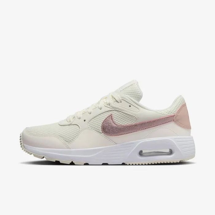 Tênis Nike Air Max Sc Feminino Cor Bege/Rosa Off White