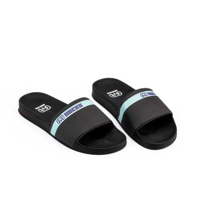 Slide Hocks Masculino Cor Preto/Thifany