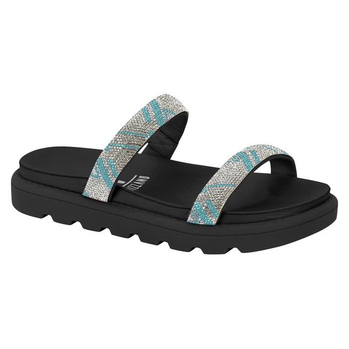 Papete Vizzano Com Brilho Feminino Cor Preto