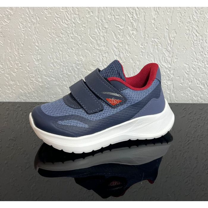 Tênis Klin Freedom Mini Infantil Masculino Cor Azul Marinho