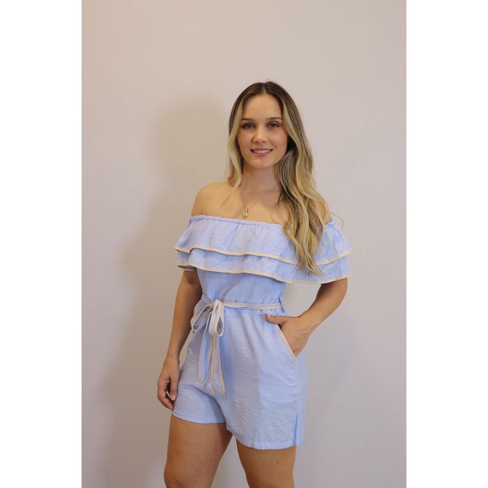 Macaquinho My Crush Feminino Cor Azul