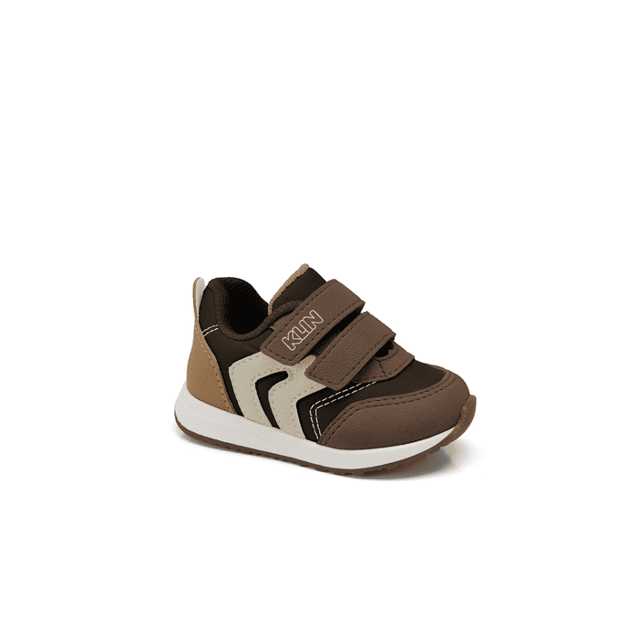 Tênis Klin Walk Infantil Masculino Cor Marrom
