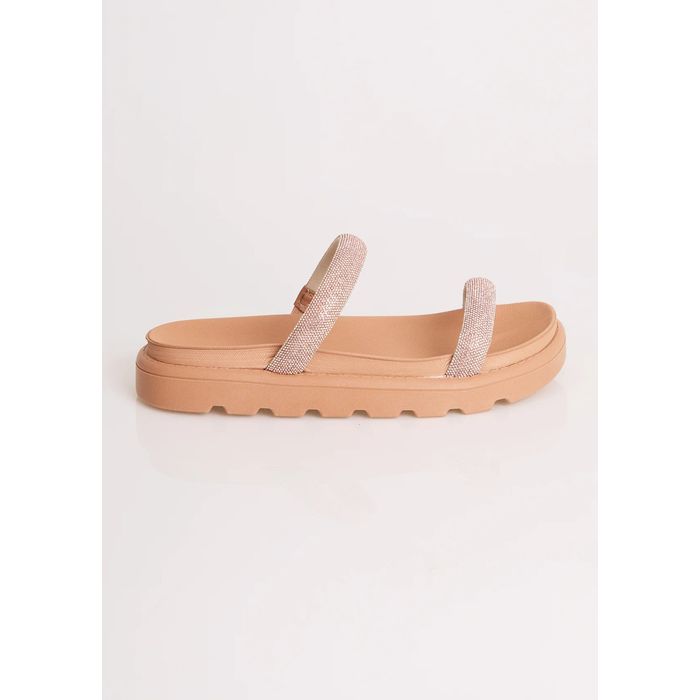 Papete Vizzano Com Brilho Feminino Cor Nude