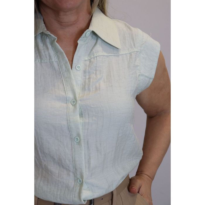 Camisa Maxma Regata Feminina Cor Verde