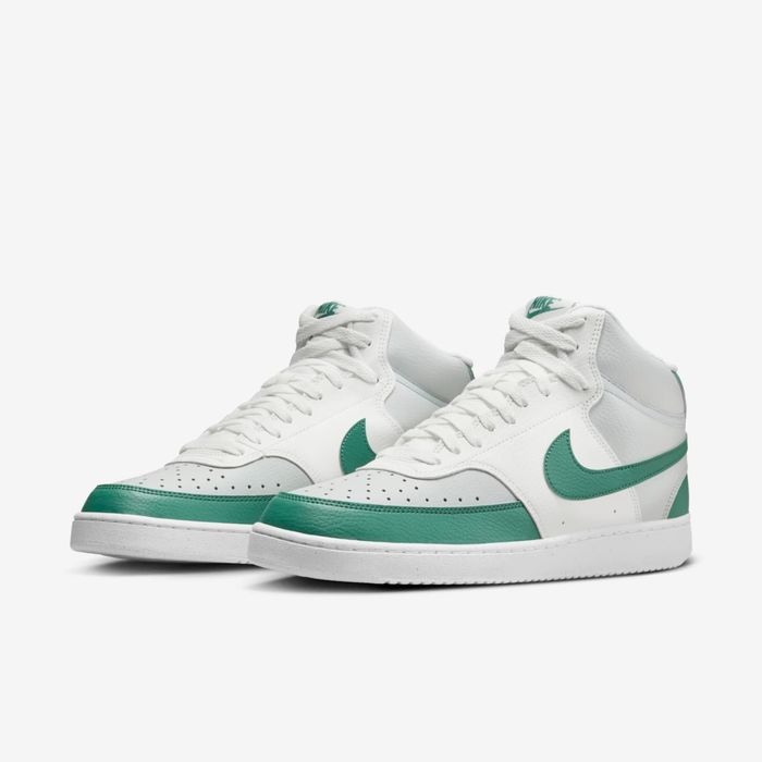 Tênis Nike Court Vision Mid Masculino Cor Cinza/Verde Branco