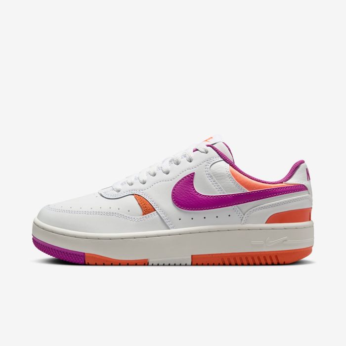 Tênis Nike Gamma Force Feminino Cor Branco/Roxo/Laranja