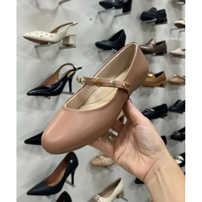 Sapatilha Moleca Femimina Cor Nude