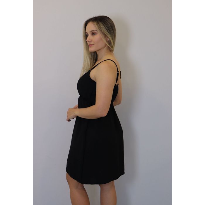 Vestido Kodos Curto Feminino Cor Preto