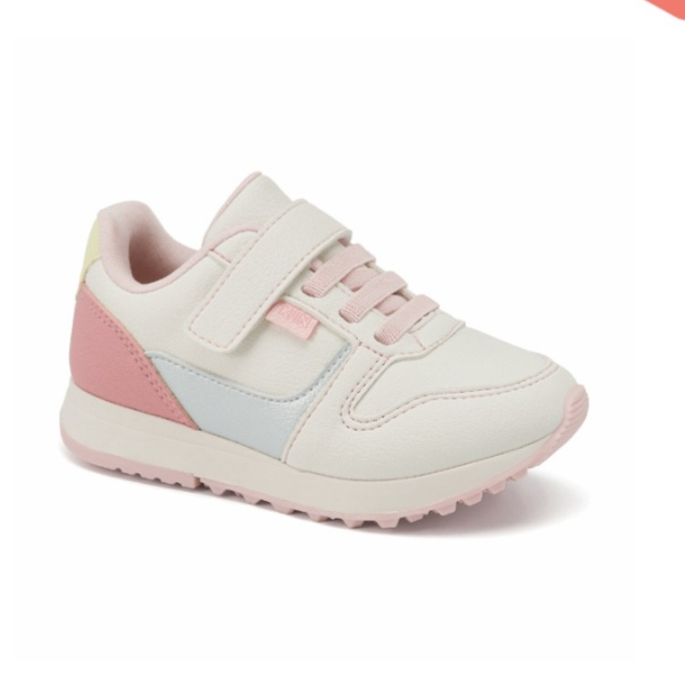 Tênis Klin Walk Mini Infantil Feminino Cor Branco