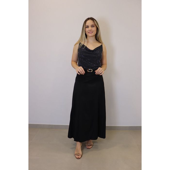 Saia Bellina Feminino Cor Preto