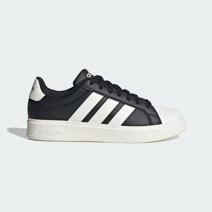 Tênis Adidas Street Talk Feminino Cor Preto/Branco