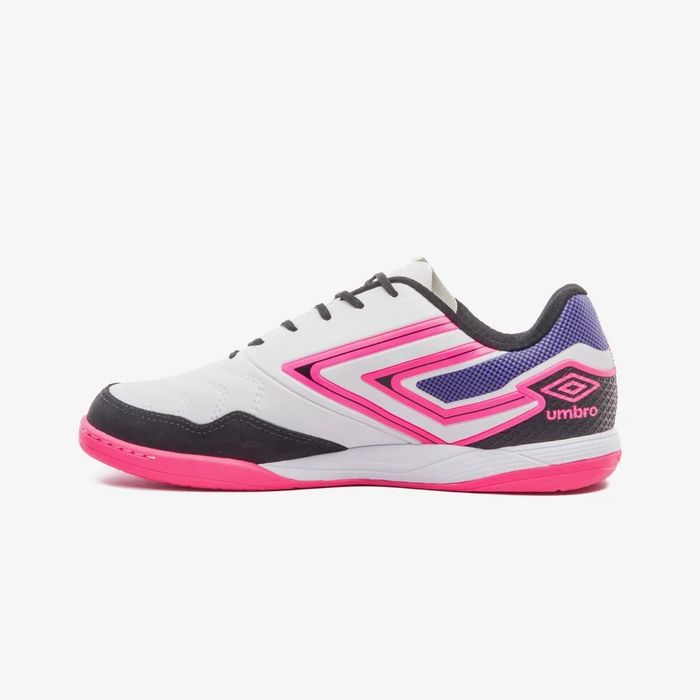 Chuteira Futsal Umbro Pro 5 Brump Club Masculino Cor Branco