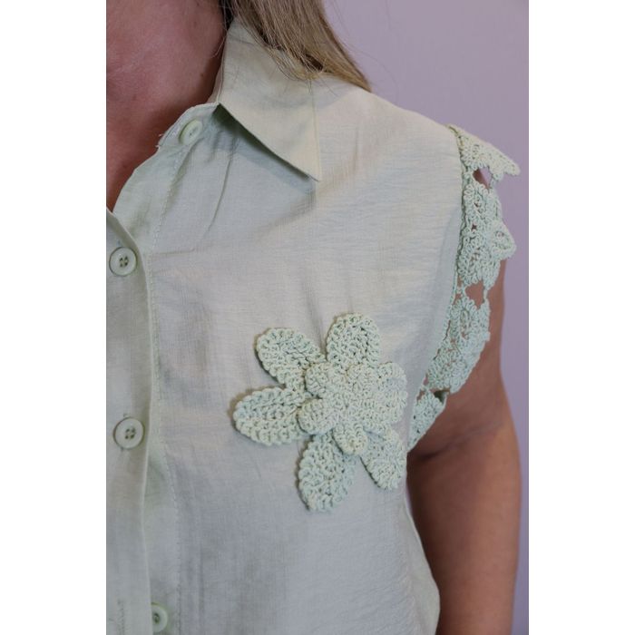 Camisa Maxma Regata Feminina Cor Verde