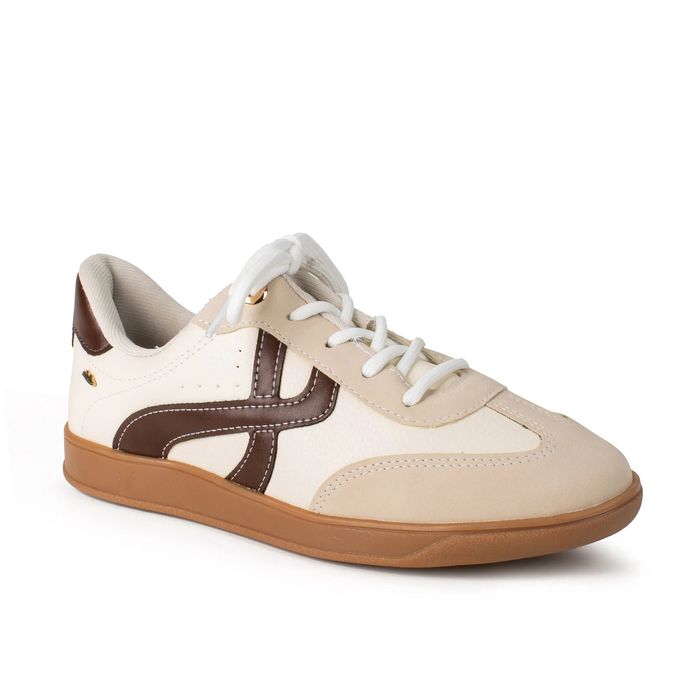 Tênis Dakota Casual Feminino Cor Bege Porcelana