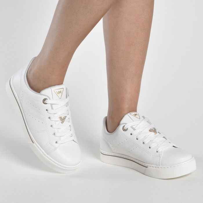 Tênis Via Marte Casual Feminino Cor Branco Milk
