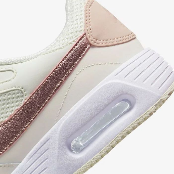 Tênis Nike Air Max Sc Feminino Cor Bege/Rosa Off White