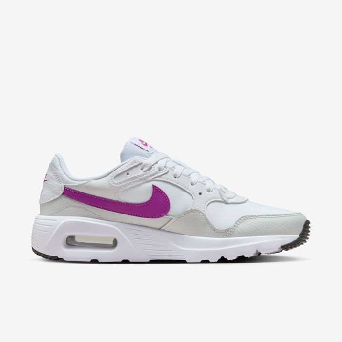 Tênis Nike Air Max SC Feminino Cor Branco/Roxo/Cinza