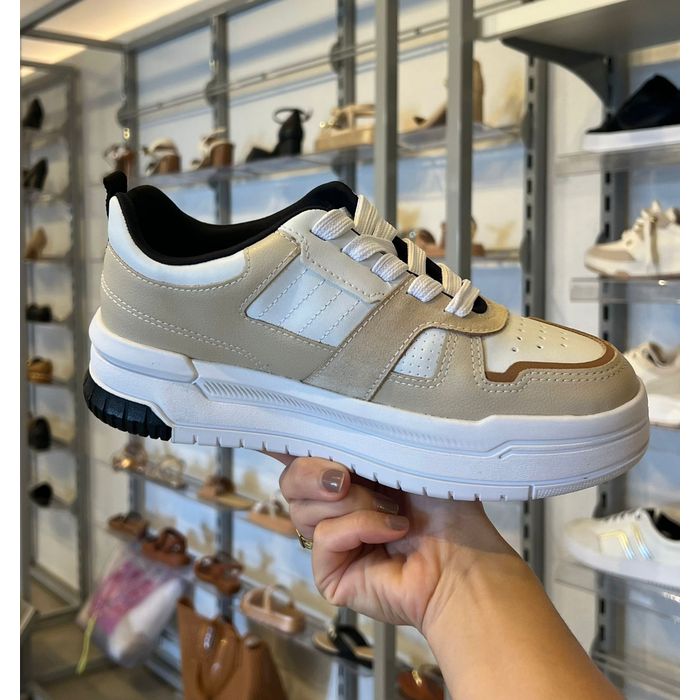 Tênis Ramarim Casual Feminino Cor Mocca