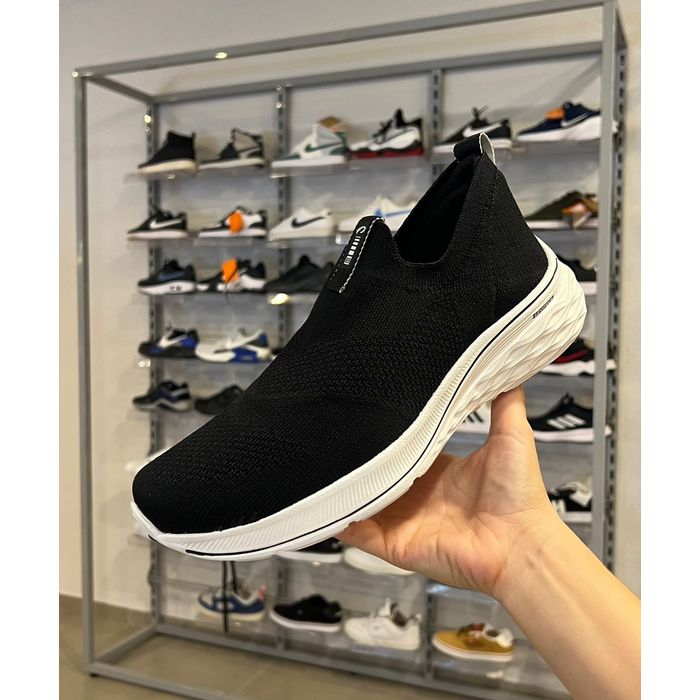 Tênis Pegada Calce Fácil  Masculino Cor Preto