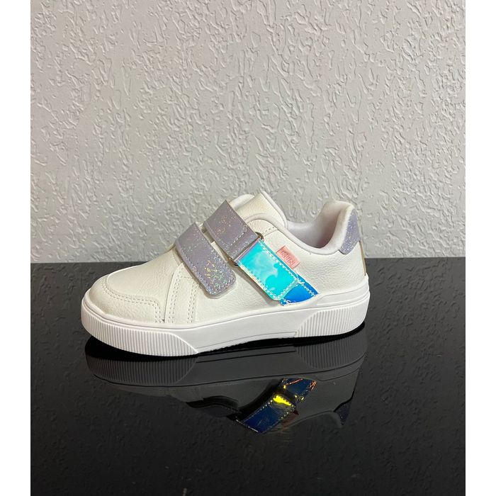 Tênis Klin Sky Infantil Feminino Cor Branco