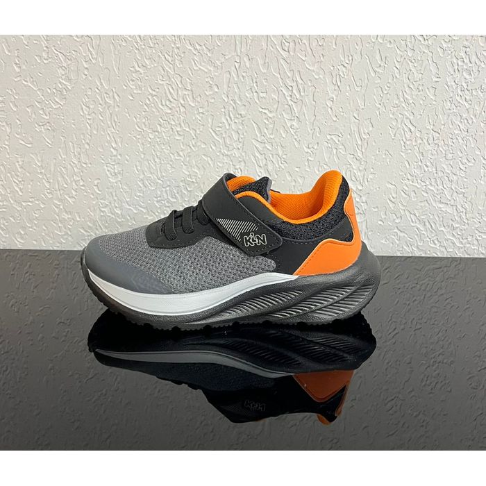 Tênis Klin Flow Infantil Masculino Cor Preto/Grafite