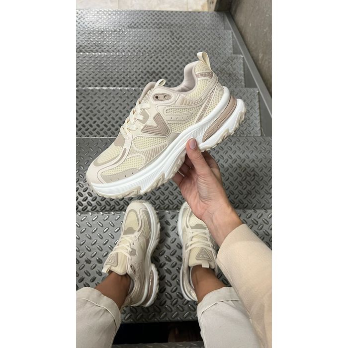 Tênis Via Marte Esportivo Feminino Cor Bege