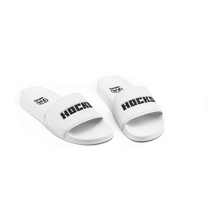 Slide Hocks Masculino Cor White