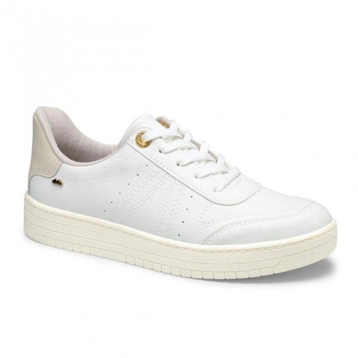Tênis Dakota Casual Couro Feminino Cor Branco
