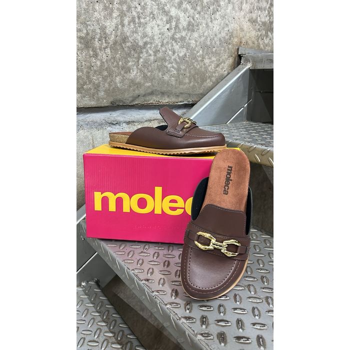 Mule Moleca Feminino Cor Chocolate