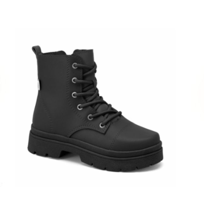 Coturno World Colors Infantil Feminino Preto