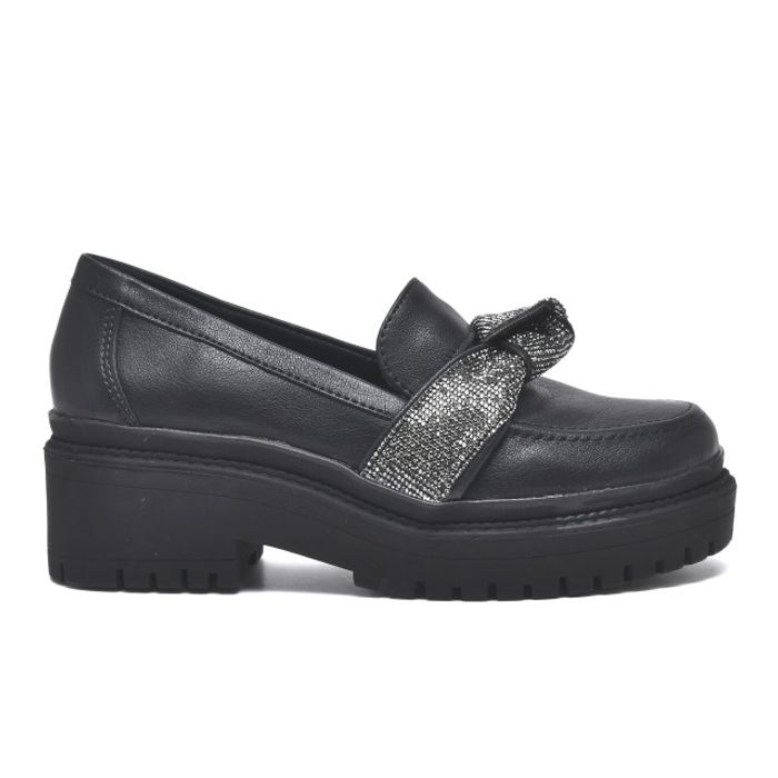 Mocassim Via Marte Salto Tratorado Feminino Cor Preto