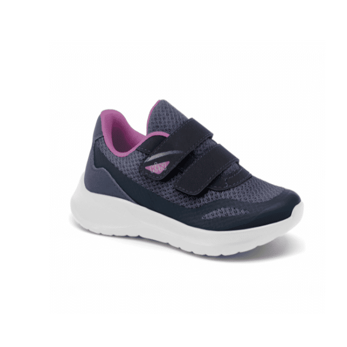 Tênis Klin Freedom Mini Infantil Feminino Cor Azul Marinho