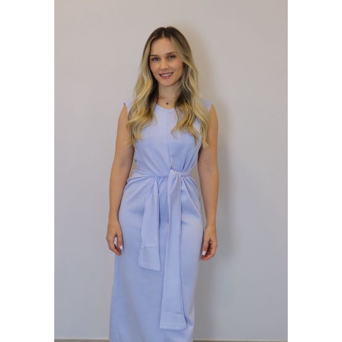 Vestido Bellina Feminino Cor Azul