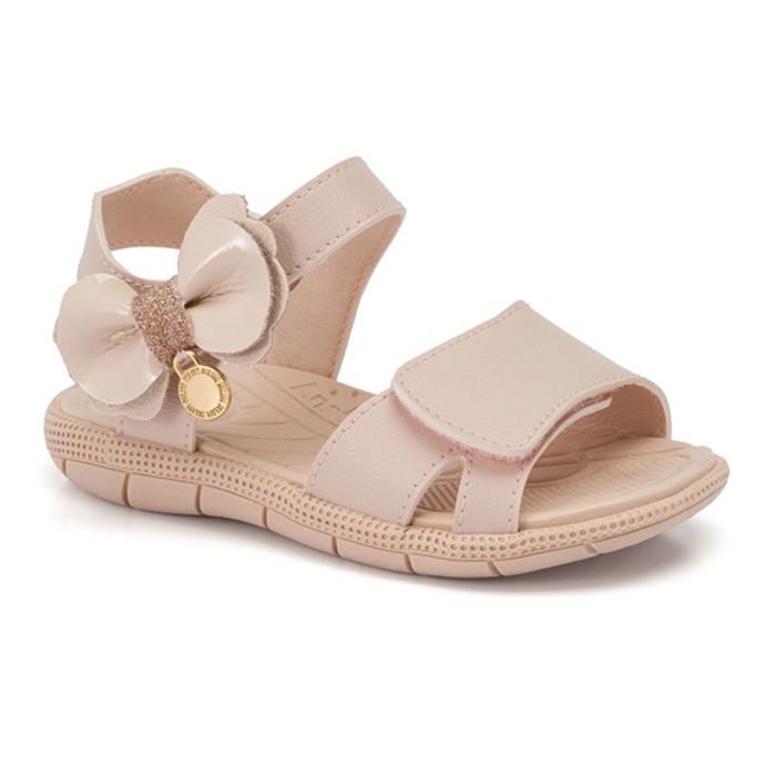 Sandália Papete Klin Tic Tac Infantil Feminino Cor Rosa Candy