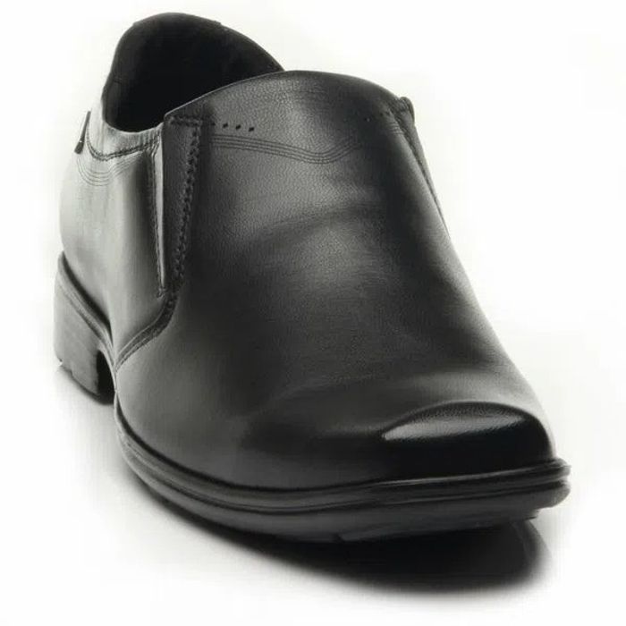 Sapato Social Em Couro Masculino Cor Preto