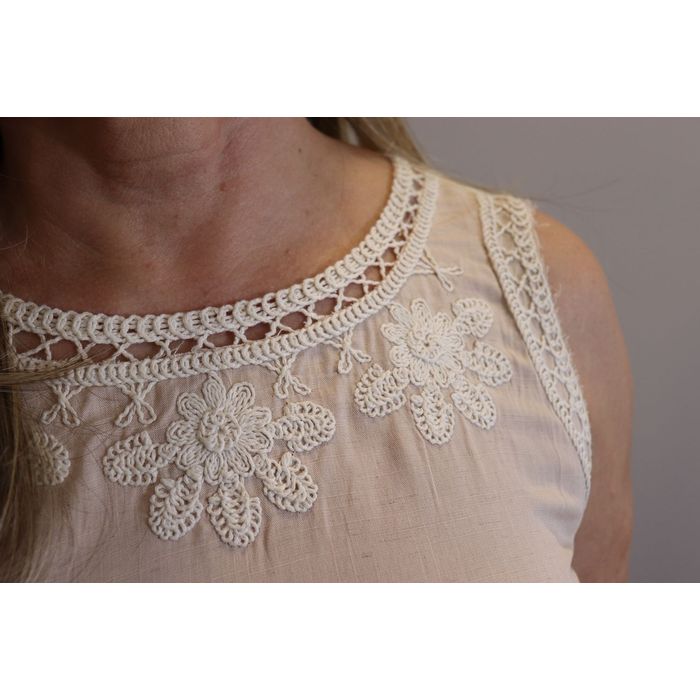 Blusa Maxma Regata Feminino Cor Nude