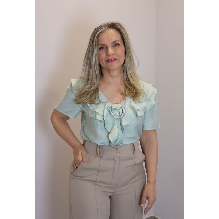 Blusa Maxma Feminino Cor Verde