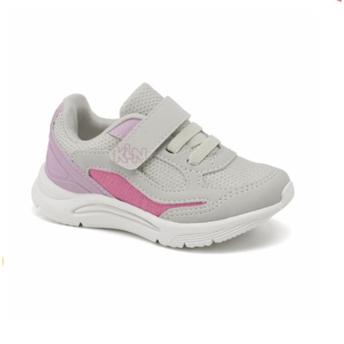 Tênis Klin New Sport Mini Infantil Feminino Cor Gelo
