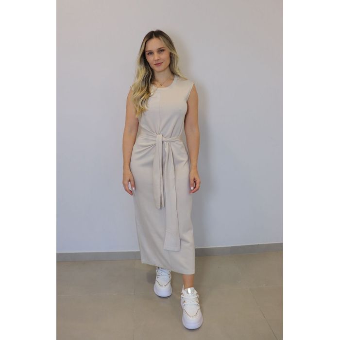 Vestido Bellina Feminino Cor Nude