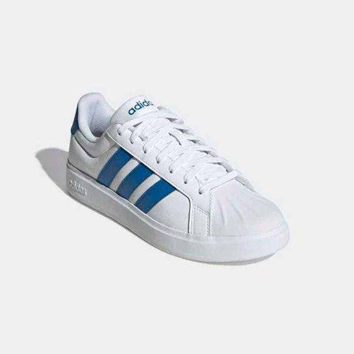 Tênis Adidas Sreet Talk Masculino Cor Branco/Azul