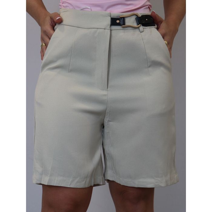 Bermuda Bellina Feminino Cor Nude