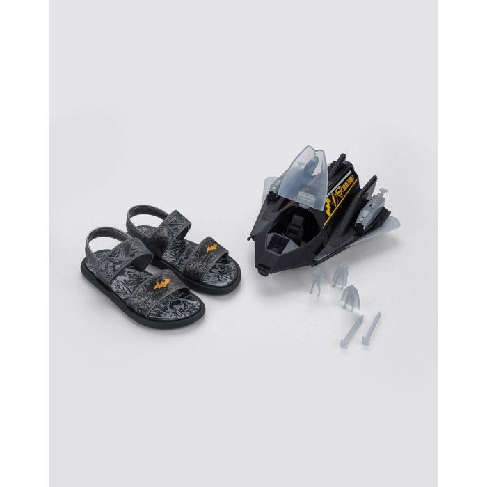 Sandália Grendene Kids Liga da Justiça Masculino Cor Preto