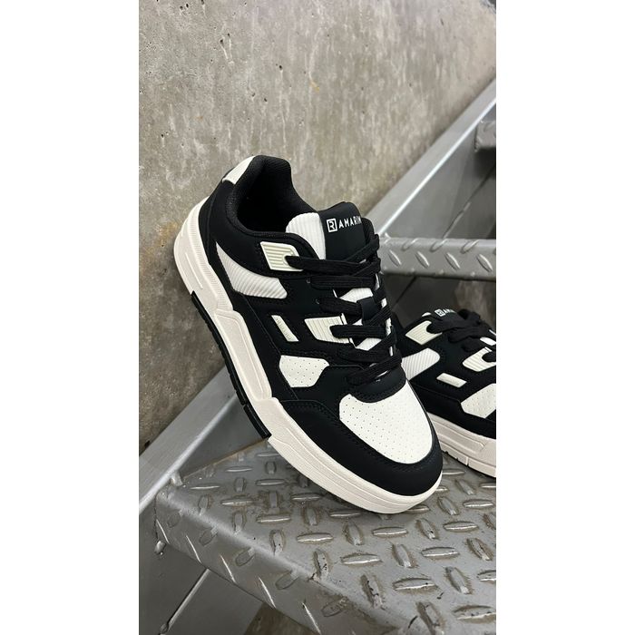 Tênis Ramarim Casual Feminino Cor Preto/Off White